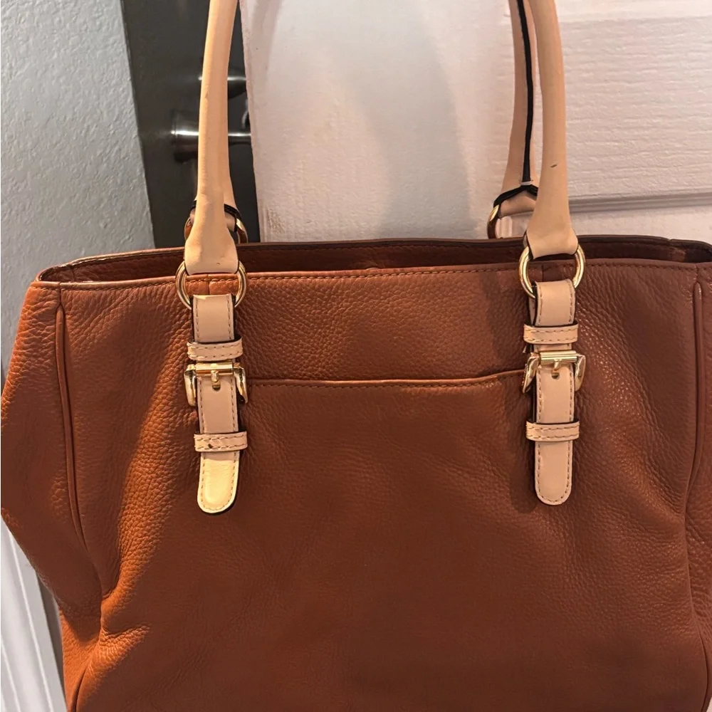 Brown Leather Tote Bag Michael Kors - Picture 3 of 9